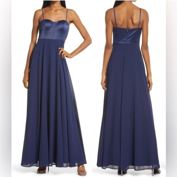 NWT Lulus Best Part Of Me Maxi Dress - Picture 1 of 7